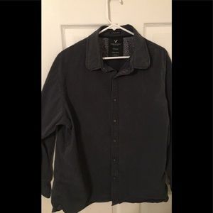 American Eagle Long Sleeve Button Up
